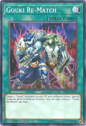 Gouki Re-Match SP18-EN039, Star Pack VRAINS