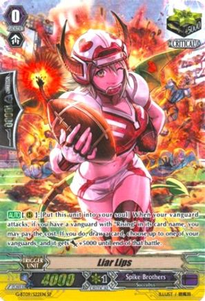 Liar Lips (SP) G-BT09/S22EN, G-BT09: Divine Dragon Caper