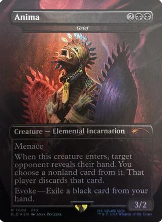 Anima - Grief (Rainbow Foil), Secret Lair Drop Series