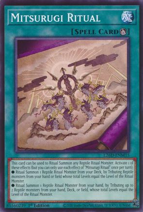 Mitsurugi Ritual L26D-ENM15, Legendary Modern Decks 2026