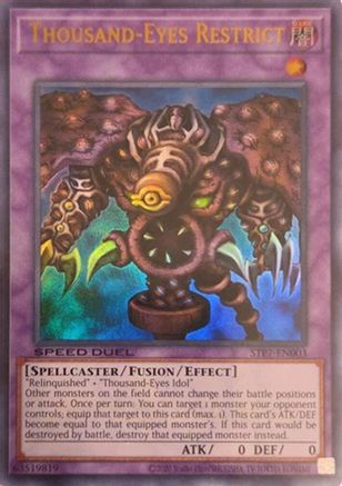 Thousand-Eyes Restrict, Speed Duel: Tournament Pack 7