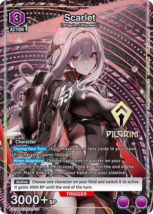 Scarlet (110) (R*) UE14BT/NIK-1-110, UE14BT: GODDESS OF VICTORY: NIKKE