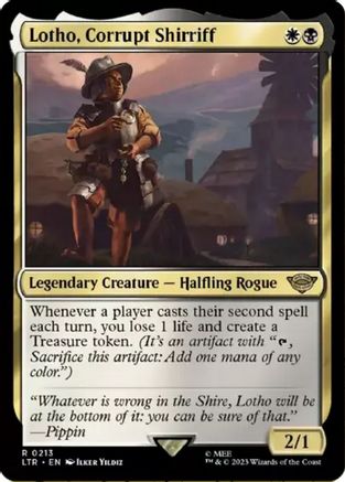 Lotho, Corrupt Shirriff 213, Universes Beyond: The Lord of the Rings: Tales of Middle-earth