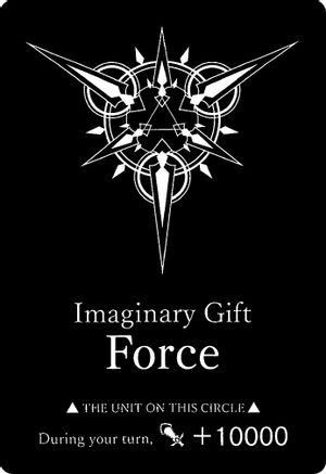 Imaginary Gift [Force] - (Unnumbered V-SD Edition), Gift Markers