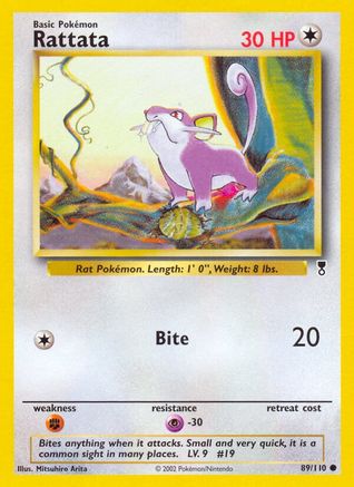 Rattata 089/110, Legendary Collection
