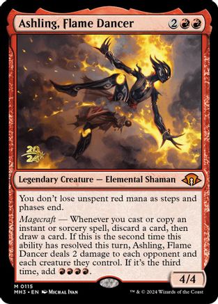 Ashling, Flame Dancer 115, Prerelease Cards