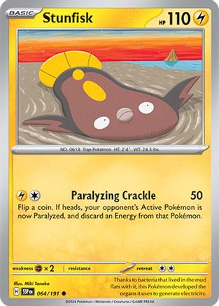 Stunfisk 064/191, SV08: Surging Sparks