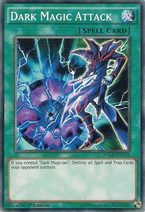 Dark Magic Attack YGLD-ENC29, King of Games: Yugi's Legendary Decks