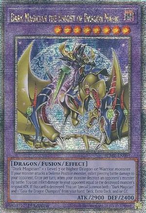 Dark Magician the Knight of Dragon Magic (Quarter Century Secret Rare) BLMR-EN001, Battles of Legend: Monstrous Revenge