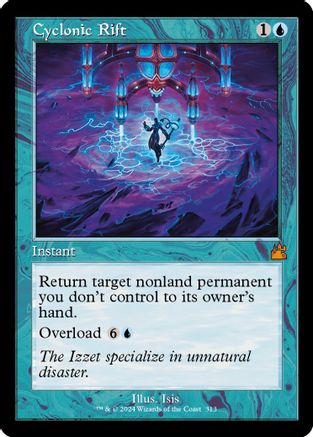 Cyclonic Rift (Retro Frame), Ravnica Remastered