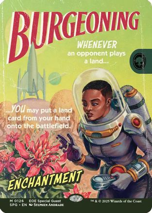 Burgeoning (Showcase) 126, Special Guests