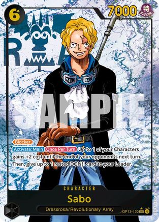Sabo (120) (Parallel) OP13-120, Carrying On His Will