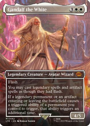 Gandalf the White (Borderless) 442, Universes Beyond: The Lord of the Rings: Tales of Middle-earth