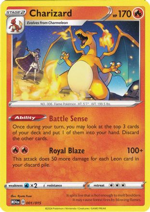 Charizard 001/015, McDonald's Promos 2024