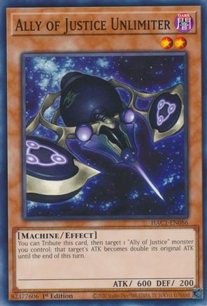 Ally of Justice Unlimiter HAC1-EN086, Hidden Arsenal: Chapter 1