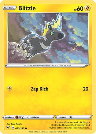 Blitzle 053/185, SWSH04: Vivid Voltage