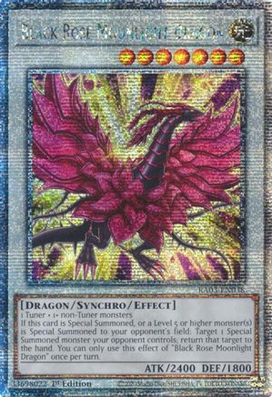 Black Rose Moonlight Dragon (Quarter Century Secret Rare), Quarter Century Bonanza
