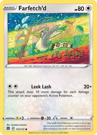 Farfetch'd 115/172, SWSH09: Brilliant Stars