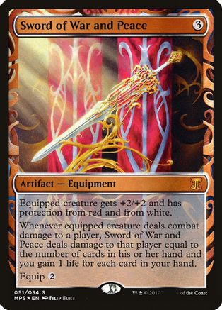 Sword of War and Peace 51, Masterpiece Series: Kaladesh Inventions