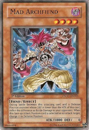 Mad Archfiend CSOC-EN003, Crossroads of Chaos