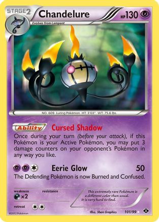 Chandelure (Secret) 101/99, Next Destinies