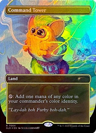 Command Tower (7064) (Rainbow Foil) 7064, Secret Lair Drop Series