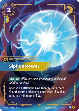 Siphon Power 266/298, Origins