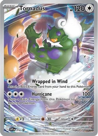 Tornadus 210, SV: Scarlet & Violet Promo Cards