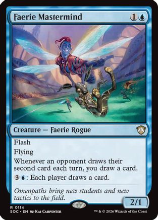 Faerie Mastermind 114, Commander: Secrets of Strixhaven