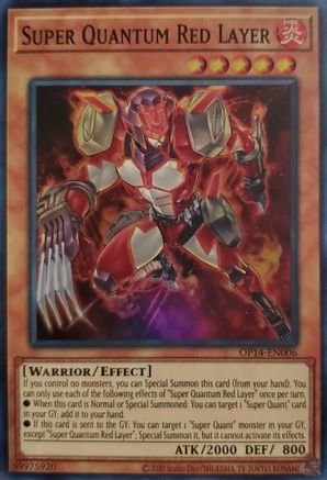 Super Quantum Red Layer OP14-EN006, OTS Tournament Pack 14
