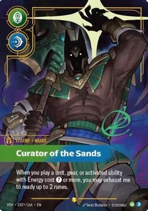 Nasus, Curator of the Sands (Signature), Vendetta
