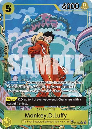 Monkey.D.Luffy (TR) OP07-109, Two Legends