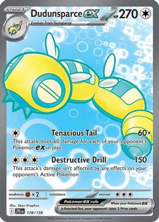 Dudunsparce ex 178/159, SV09: Journey Together
