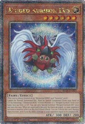 Winged Kuriboh LV6 (Quarter Century Secret Rare) BLTR-EN001, Battles of Legend: Terminal Revenge