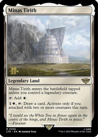 Minas Tirith 256, Prerelease Cards