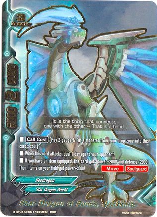 Star Dragon of Bonds, Jackknife D-BT01A-EB01/0004EN, Buddy Rave