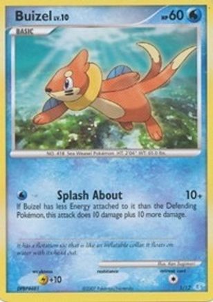 Buizel 1/12, DP Trainer Kit: Manaphy & Lucario
