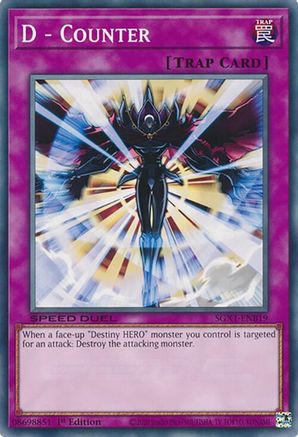 D - Counter SGX1-ENB19, Speed Duel GX: Duel Academy Box