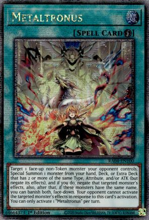 Metaltronus (Quarter Century Secret Rare), Quarter Century Stampede