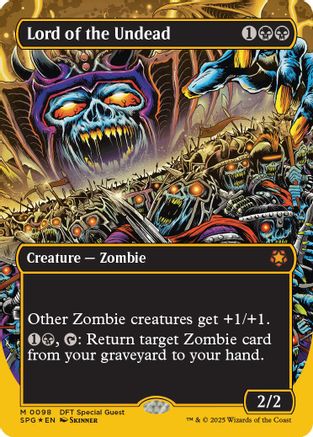Lord of the Undead (Borderless) (First-Place Foil) 98, Special Guests