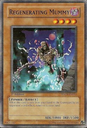 Regenerating Mummy SDZW-EN012, Structure Deck: Zombie World
