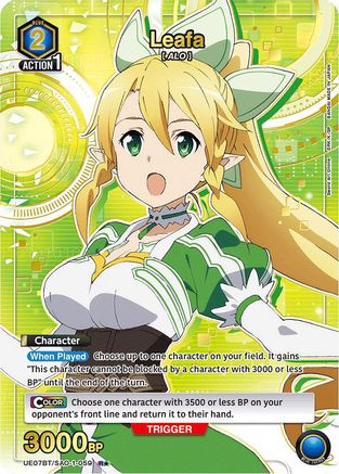 Leafa (059) (R*) UE07BT/SAO-1-059, UE07BT: Sword Art Online