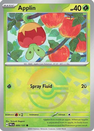 Applin (Poke Ball Pattern) 009/131, SV: Prismatic Evolutions