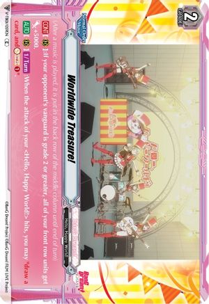 Worldwide Treasure! (Parallel Foil) V-TB01/059EN, V-TB01: BanG Dream! FILM LIVE