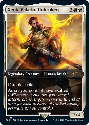 Xenk, Paladin Unbroken 1237, Secret Lair Drop Series