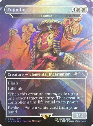 Yojimbo - Solitude (Rainbow Foil), Secret Lair Drop Series