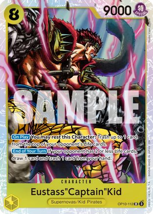 Eustass"Captain"Kid (Reprint) OP10-112, Premium Booster -The Best- Vol. 2