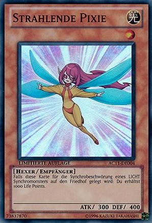 Sunny Pixie (German) - "Strahlende Pixie" AC11-DE004, Advent Calendar 2011 (Adventskalender)