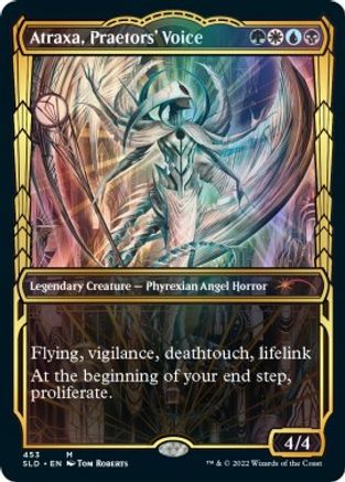 Atraxa, Praetors' Voice (Gilded Foil) 453, Secret Lair Drop Series