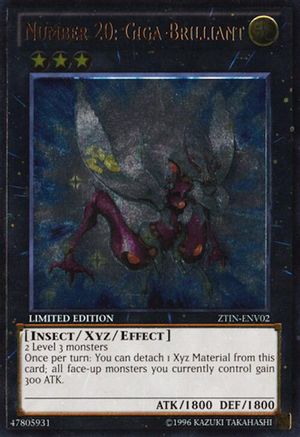 Number 20: Giga-Brilliant (UTR) ZTIN-ENV02, 2013 Zexal Collection Tin
